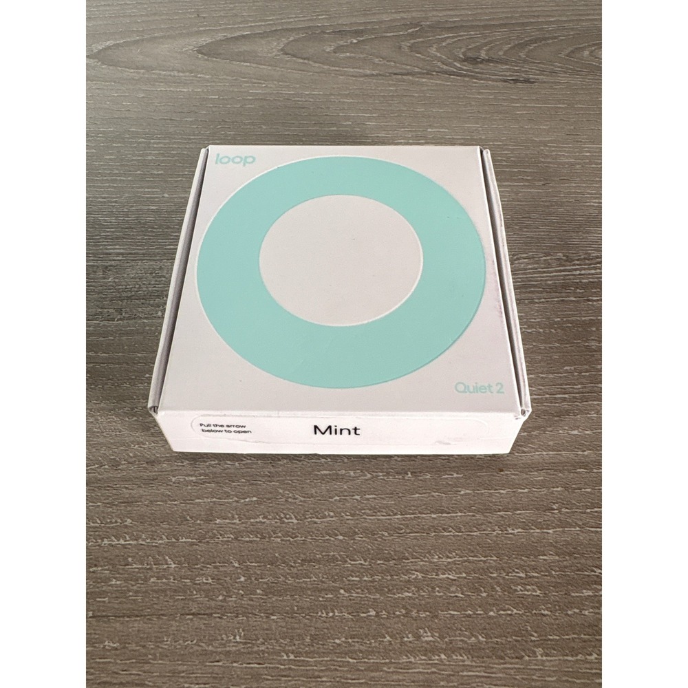 Loop Quiet 2 Noise Reduction Earplugs Mint Green Silicone Sleep Focus Travel New